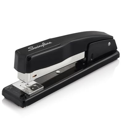 Swingline Desk Stapler, Commercial, 20 Sheets Capacity, Black (S7044401)