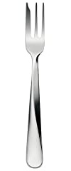 Alessi UNS03/16 Giro Forchetta da Dolce in Acciaio Inossidabile 18/10 Lucido, Set da 6