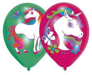 Unicorn Colour Latex Luftballons, 27 cm