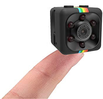 Mini Camera SQ11,Sansnail spy Cam 1080P HD Recorders with night vision and Motion detection