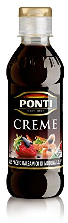 Ponti Crema Aceto Balsamico di Modena IGP, confezione da 6 (6 x 200 ml)
