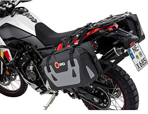 QBAG Satteltaschen ST07 – Wasserdicht 50L Stauraum – Für Motorräder