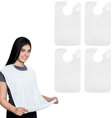 Avalon Towels Adult Bibs for Women Bib for Adults for Eating Adult Bibs for Men baberos para adultos mayores Clothing Protectors