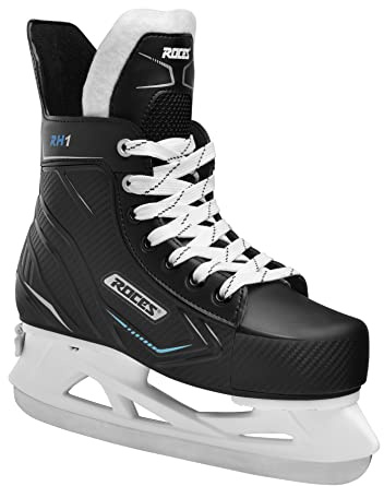 Roces RH1 Boy's Ice Skate, Black, 35_38