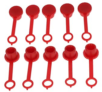 10x Kappe rot für Bremssattel Entlüfterschraube M10 Bremsenentlüfter