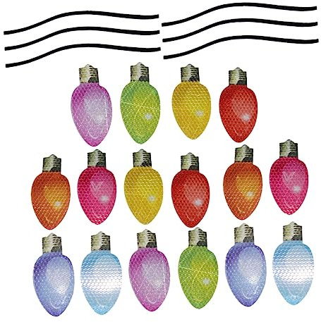 DOITOOL Reflektierende Autoaufkleber Lampen Aufkleber Auto Reflexaufkleber Für Autos Reflektierender Autodekor Aufkleber