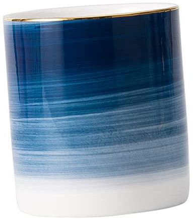 Amosfun Keramik Stifthalter Kreativer Stiftbehälter Aus Hochwertigem Material Für Zuhause Und Büro Als Bleistifthalter Und Make-up-halter Mit Exquisiter Textur Und Farbe