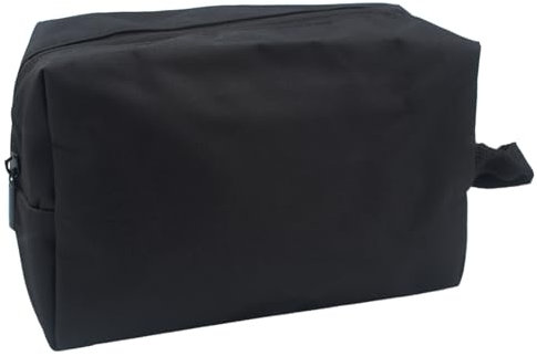 1 Pcs Kulturbeutel Herren,Kosmetiktasche Damen,Kulturtasche,Reise Kulturbeutel Tragbare,Rasiertasche,Toilettenbeutel,Reisezubehör,mit Griff(Schwarz)