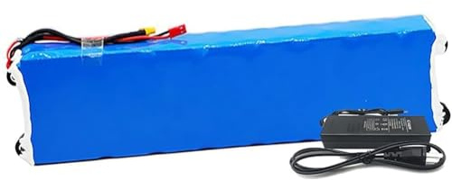 36V 10Ah Batería De Litio para Bicicleta Eléctrica,Batería De Iones De Litio para Scooter,con Cargador Y Placa De Protección BMS,para Motores De Bicicletas Eléctricas De 200W A 750W(XT30+JST)