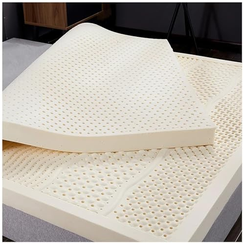 Naturlatexmadrasser, Naturlig med massagefunktion och porventilation for optimal komfort vid hotell- familjebruk(9cm,120 * 200cm)