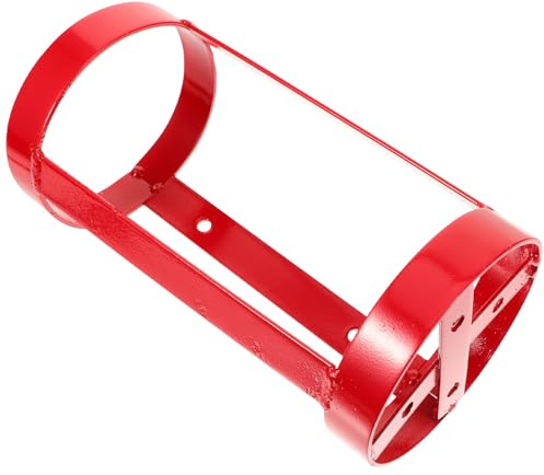 Ciieeo Supporto da Pavimento per Estintore in Metallo, Porta Estintore Portatile 2 Kg Resistente, Base Compatta per Uso su Navi, Uffici, Auto e Fabbriche