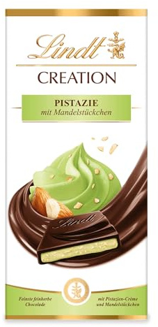 Lindt Schokolade | CREATION Pistazie, 7x148g Tafel, Vorratspack