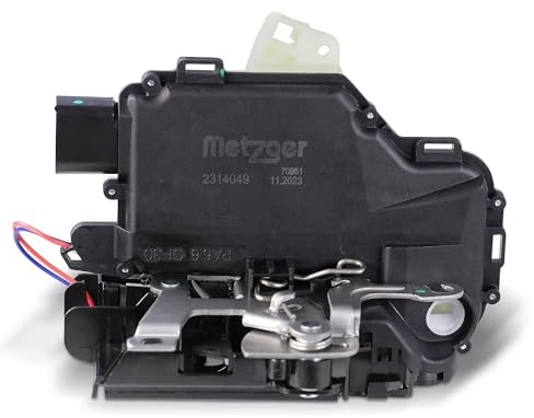Türschloss Metzger vorne links 2314049 Schloß Schließanlage | Kompatibel mit: PORSCHE BOXSTER, SEAT AROSA, LEON, TOLEDO II, SKODA OCTAVIA I, OCTAVIA I Combi, SUPERB I, VW BORA I