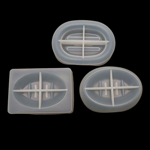 Soap Box Silicone Mold Soap Dish Tray Resin Mold Epoxy Resin Ring Dish Holders Resin Soap Tray Molds Handmade Gifts for Jewelry Tray, Ring Holders, Soap Dish, Home Decoration,Craft Making Mold Tray