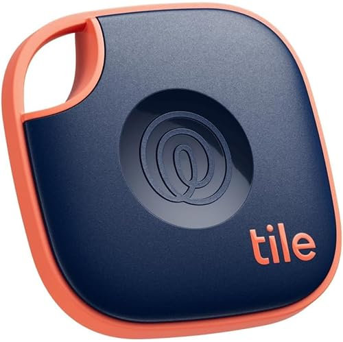 Tile by Life360 Mate - Bluetooth-Tracker, Schlüssel- und Gegenstandsfinder für Schlüssel, Taschen und mehr. Handy-Finder. iOS- & Android-kompatibel. Handy-Finder. 1er-Pack (Navy Blaze)