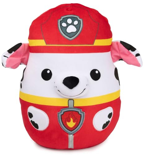 GUND PAW Patrol Trend Squishy Marshall, 20 cm - hochwertiges Plüschtier zum Spielen und als Kissen verwendbar, im Original-Look der TV-Serie, empfohlen ab 1 Jahr