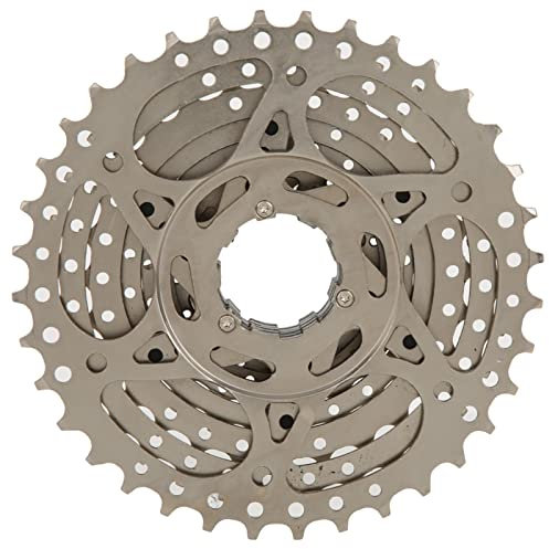 equlup Freewheel, 10 Speed 11-36T Multi-speed Bike Freewheel Steel Cassette Bicycle Freewheel Bicycle Adapter Equipment for SLX Bicycle Accessory