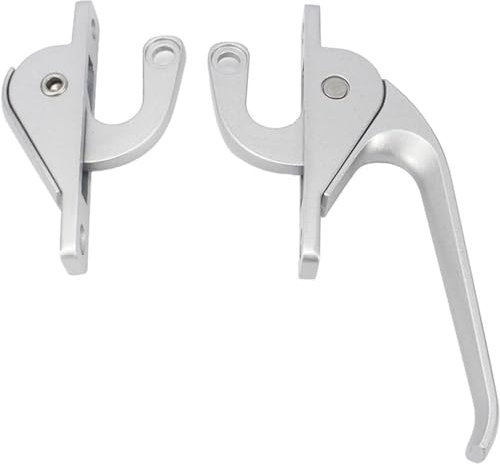 poignée de fenêtre, boucle de fenêtre, Poignée de bielle haut et bas à l'ancienne, poignée de liaison, accessoires de poignée de porte et de fenêtre, poignée de fenêtre ouverte (couleur : or, taille :