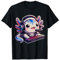 Gamesolotl Axolotl PC Gamer mit Headset Cute Anime Tastatur T-Shirt