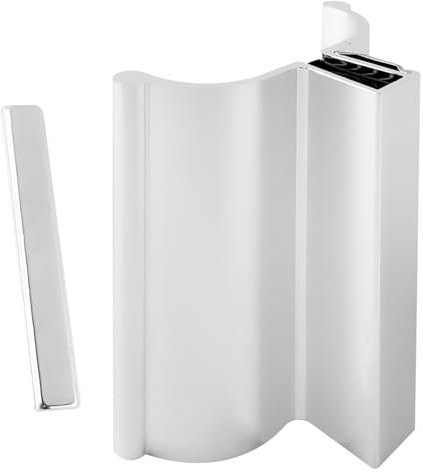 Choonjin Shower Door Handles Replacement Magnet Set, Glass Shower Door Handle with Magnetic Strip and Rubber Mat, Suitable for 1/8, 5/16, 1/4 Thick Swing Glass Shower Doors (1)