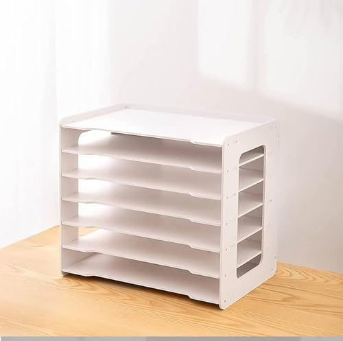 A3-Papierhalter – Extra große Schreibtisch-Briefablage und Zeitschriftensammler für Schule und Büro, ideal zum Organisieren von Dokumenten und Akten