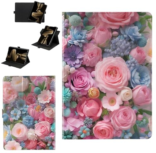 Custodia Compatibile per Redmi Pad 2 4G 11-pollici Tablet Cover Custodia Case [Funzione di rotazione a 360 gradi][Protezione rinforzata dei bordi contro le cadute] QHDY