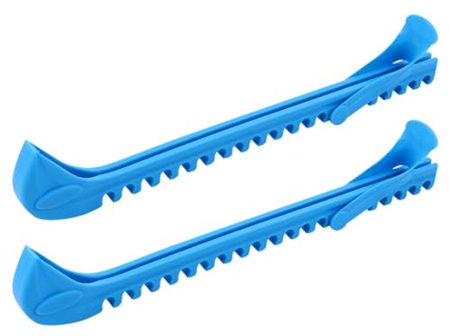 Toyvian Protezione per Coltelli di Pattini da Ghiaccio in Plastica Resistente, Set per Hockey e Pattinaggio Artistico, Accessorio per Manutenzione e Protezione Fuori dal Ghiaccio