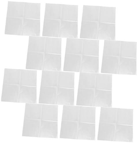 Cabilock Stabilizzatori Per Ricamo Solubili in Acqua, Set 5 Pezzi 25x25 Cm, Pellicola Idrosolubile Per Cucito a Mano, Supporto Trasferimento Per Tessuti e Magliette, Forniture Per Lavori Di Ricamo Diy
