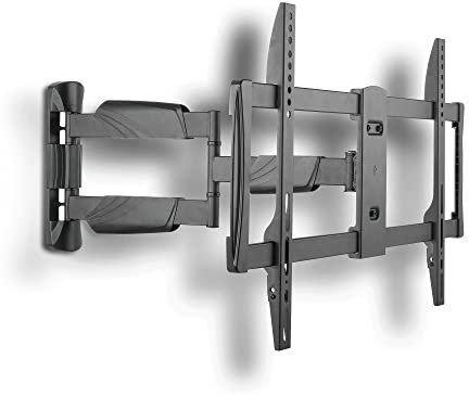 Xantron® PRO-FM600 Support TV orientable et inclinable 37-70 ou VESA 200x200-600x400mm / Support Tele Murale pivotant/Bras de Fixation TV à Faible Distance du Mur - matériel de Montage Inclus