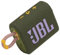 JBL Go 3 Altoparlante Bluetooth portatile impermeabile senza fili IP67 antipolvere per esterni (verde), AUB09F7VYHKT
