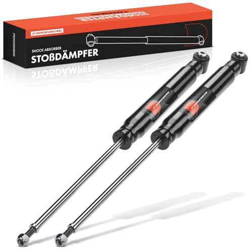 Frankberg 2x Amortisseur à gaz Arrière Gauche Droite 633mm Pression de gaz Compatible avec C4 Coupé LA 308 CC 4B 307 3A/C C4 I LC C4 Berline Remplacer# 25505,25504