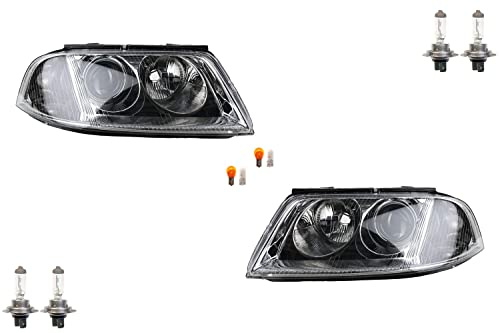 Johns, Scheinwerfer Halogen passend für VW Passat 3B Set mit Leuchtmitteln Links Rechts