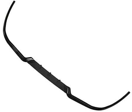 Spoiler Paraurti Anteriore, Labbro Paraurti Anteriore, Angoli Delicati Universali per A3 A4 A6 (Nero lucido)