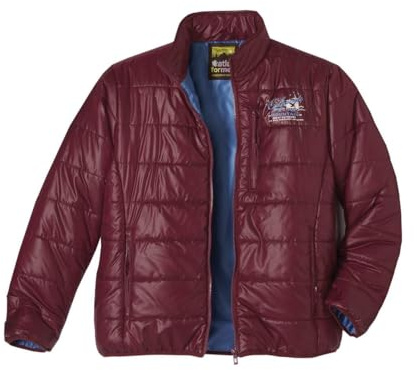 ATLAS FOR MEN - Leichte wattierte Jacke Herren - Steppjacke Herren - Outdoor Daunenjacke Leicht - In großen Größen erhältlich