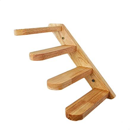 Katzenbaum für große Katzen, Haustier-Leiter, Stufen, Wand, Katzen-Kletterregal, Wandmontage, Katzenleiter, Leiter, Haustier-Kletterleiter, Rahmen, Haustier-Spielhaus, Dekoration, Katze Vision