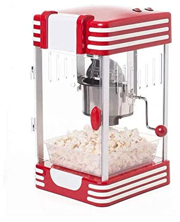Máquina Clásica Para Hacer Palomitas De Maíz Con Hervidor De Mesa, Máquina De Palomitas De Maíz Multifunción Comercial Grande De Acero Inoxidable Para Refrigerios Saludables Y Sin Grasa, Adecuada Par