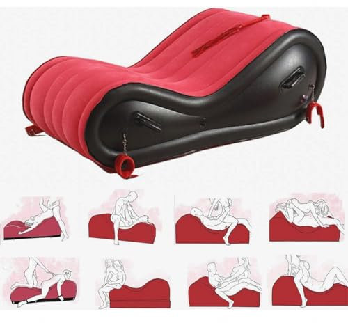 BesBet Aufblasbares Sofa für das Wohnzimmer Für einfache Lagerung -ShaF8Y ENNA010609