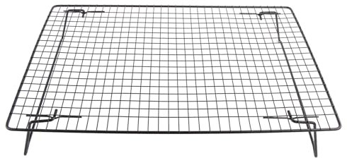 Diseño de Malla de Hierro, Rejilla para Enfriar Pan, Apta para Lavavajillas, Apta para Horno, Red de Enfriamiento de Uso Versátil, para Postres, Cafeterías, Panaderías para Horno