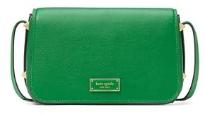 kate spade new york Women's Liv Small Flap Crossbody, Pebbled Leather Watercress, One Size