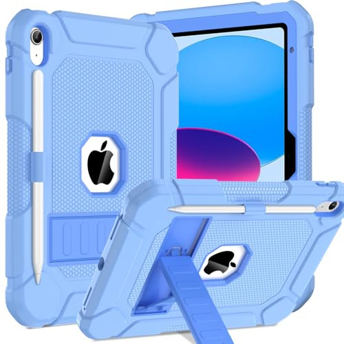 TOPWANT Case for iPad A16 11th Gen 11/10th Gen 10.9 2025/2022, Blue