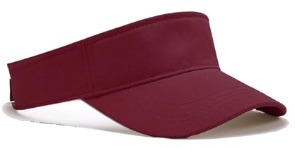 HAPEE Sun Visor Cap, Women Ponytail Baseball Hat for Ladies, Thicker Sweatband, Magic Adjustable, Standard 7cm Peak