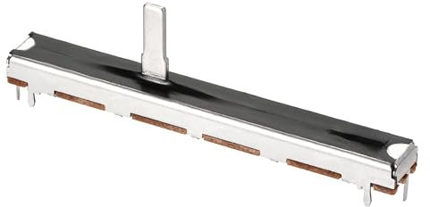 sourcing map 5Stk Fader Variabler Widerstände Mischer B10K Ohm Linear potentiometer 75mm Gerade Rutsche Ein-Kanal