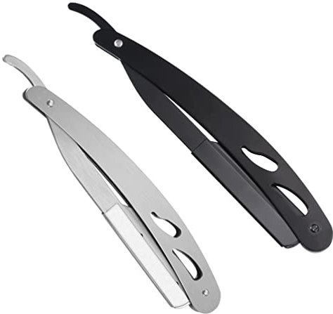 Beaupretty 2stücke Teiliges Vintage Stil Faltbare -rasiermesser Für Manuelle -rasierer Tragbar Und Praktisch Für Zuhause Und Unterwegs