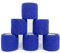 Cohesive Bandage,Blue Self Adherent Cohesive Bandages 5cm x 4.5 Meters - Pack of 6pcs,for Wrist Ankle Sprains & Swelling.