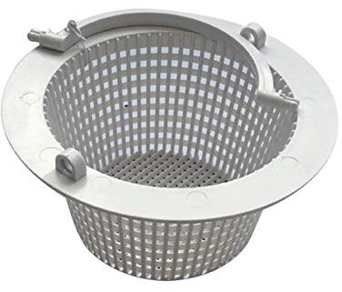 Swimming Pool Skimmer Basket - Prefilter Pool Filter Basket - Replacement Skimmer Basket - Removable Replacement Skimmer Basket with Handle, Chlorine Resistant