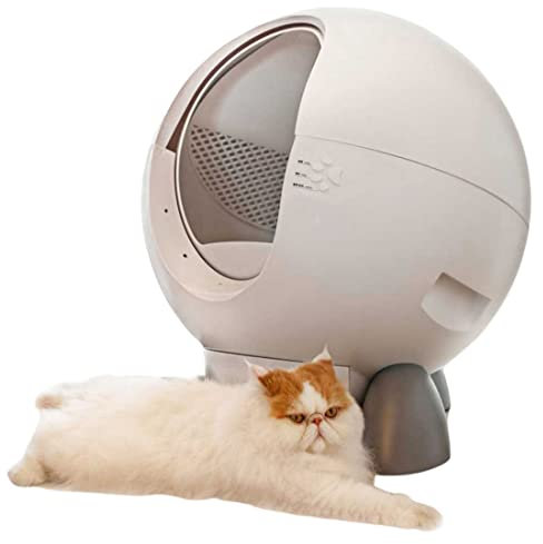 JODAIS Lettiera per Gatti autopulente, lettiera per Gatti, rimozione degli odori/capacità Extra-Grande da 60 Litri, Toilette per Gatti Automatica Intelligente per più Gatti, Fotocamera Integrata