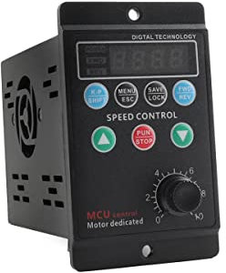 NICCOO Variateur De Frequence,Variateur de Vitesse pour Moteur 220V 750W Pour Réguler La Vitesse Du Moteur Électrique