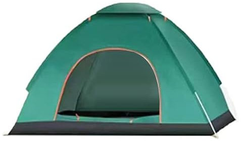 Kryvella Automatisch Aufgebautes Zelt, Campingzelt Mit Großer Kapazität, Wasserdicht, Regenfest, Familienzelte Für Campingreisen Im Freien(Grün)