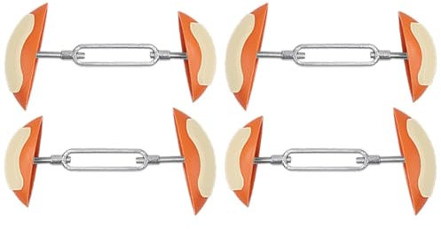 SAFIGLE 2paare Verstellbare Schuhdehner Für Damen Hochwertiger Schuhspanner Langlebig Und Leicht Zur Formgebung Von High Heels Und Flachen Schuhen Einfach Zu Bedienen Orange