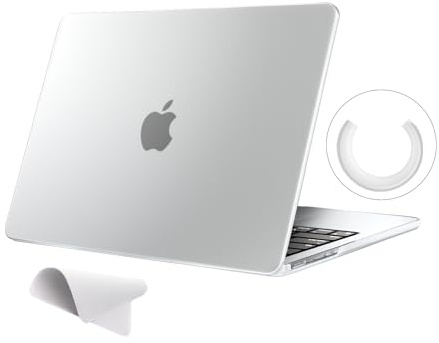 eleger Nicht-starre Hülle kompatibel mit MacBook Pro 16 Zoll M5 M4 M3 M2 M1 Pro/Max A3428 A3429 A3403 A3186 A2991 A2780 A2485, Ausgabe 2026 2024 2023 2021, bruchsicher Case, matt klar
